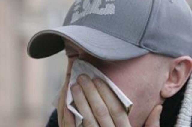 Sergamumas gripu Lietuvoje išlieka mažas