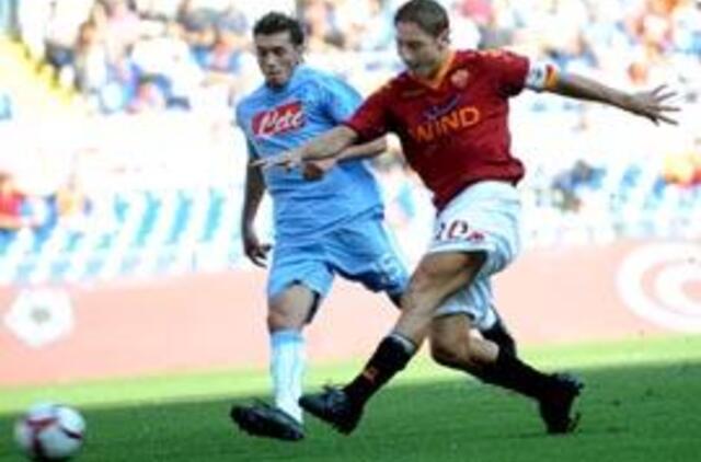 F. Totis pagal įmuštus įvarčius Italijoje pasivijo G. Batistutą