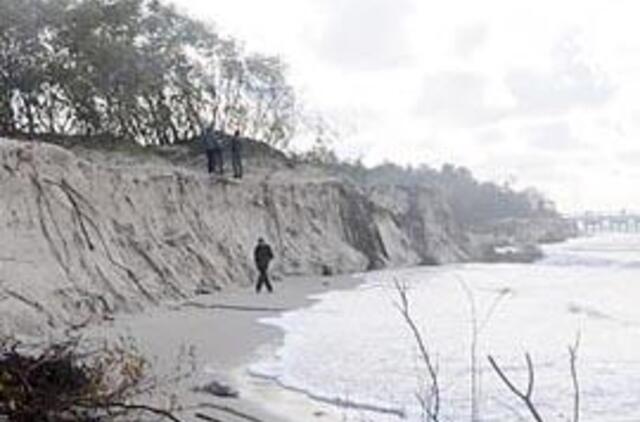 Stichija negaili pajūrio kopų