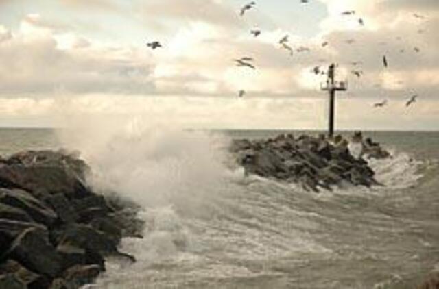 Audra dėl uosto dugno valymo nerimsta