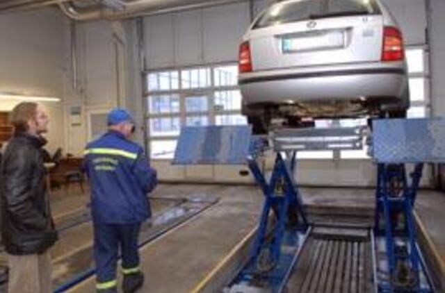 Techninė apžiūra tampa stresu