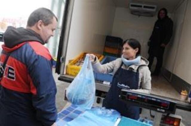 Dėl žuvies kainos galima derėtis