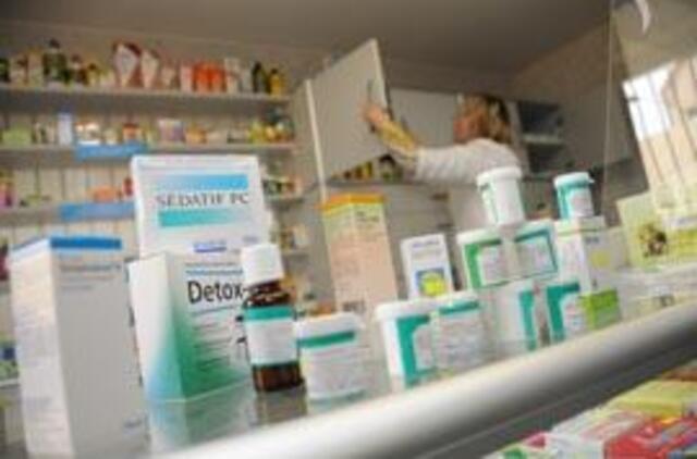 Ant vaistų pakuočių užteks lipduko su informacija lietuvių kalba