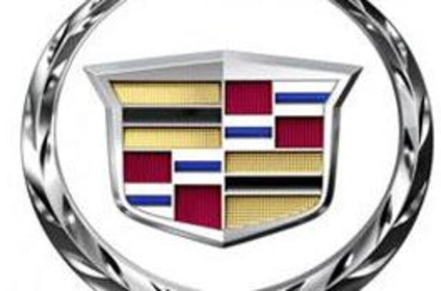 "Cadillac" atnaujino prekinį ženklą