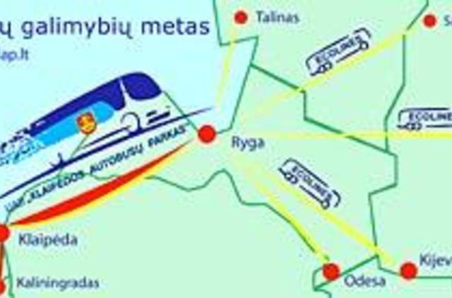 Iš Klaipėdos - daugiau maršrutų