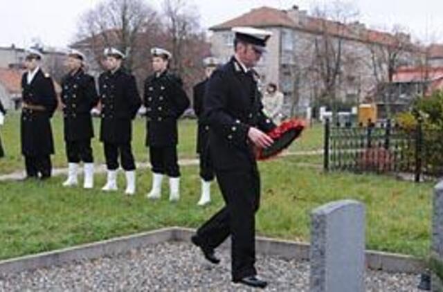 Britų kariai pagerbti ir Klaipėdoje 