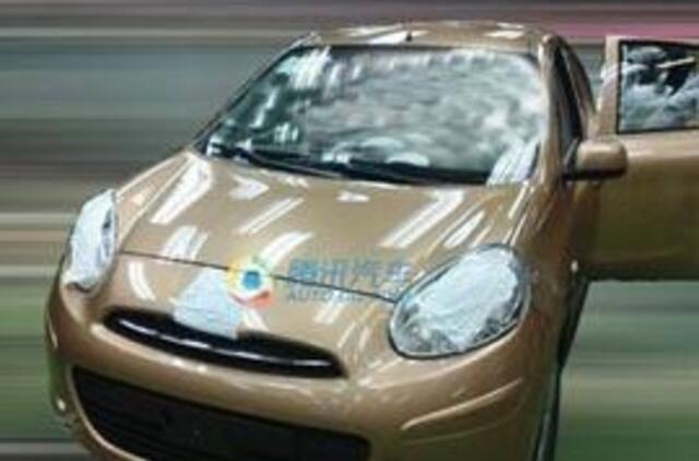 Naujoji "Nissan Micra": nuo piešinių - prie nuotraukų
