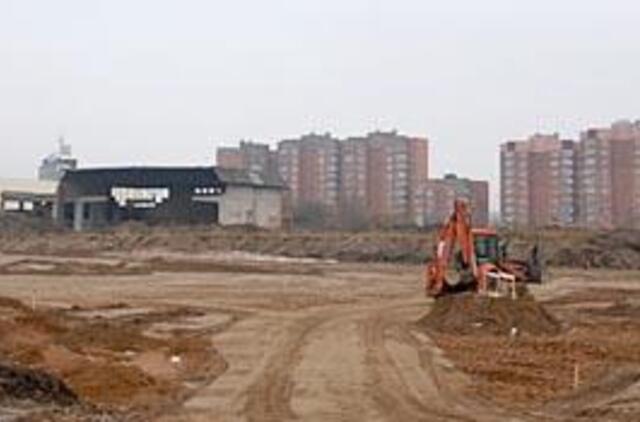 Arenos statybos: duobė