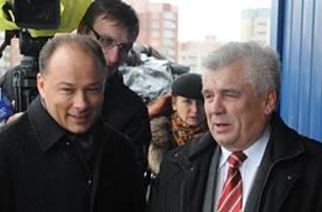 Arenos statybvietėje meras nurimo