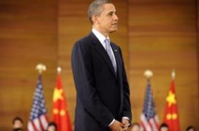 B. Obama: JAV ir Kinija "nėra priešinininkės"