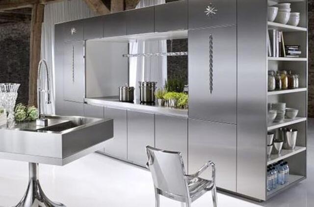Philippe Starck. Idėjos virtuvės interjerui