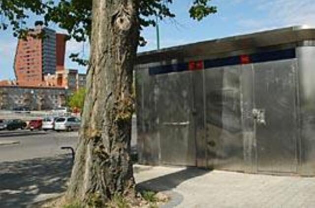 Brangieji tualetai naudingi tik vandalams