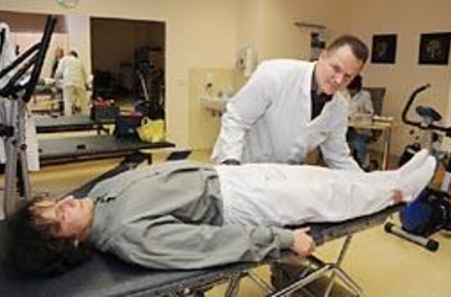 Organizmo negalią išduoda raumens jėga