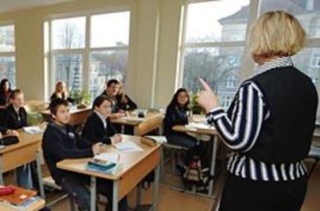 Kas apgins mokytoją nuo vaikų?