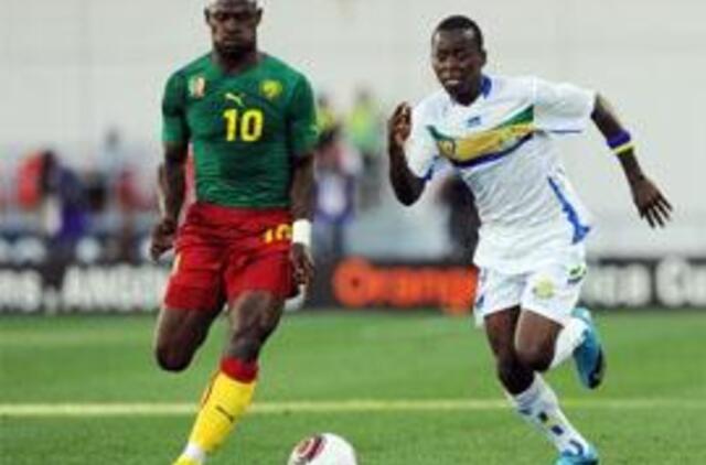 Gabono futbolininkai Afrikos čempionate įveikė Kamerūno rinktinę