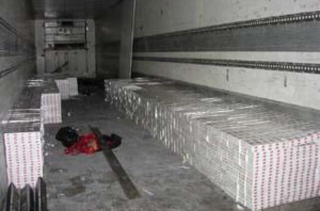 Klaipėdiečiui kontrabanda neišdegė (foto)