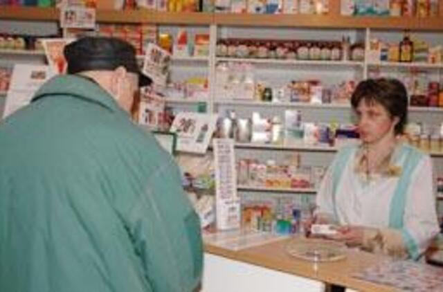 Nekompensuojamieji vaistai gali atpigti 15-20 proc.