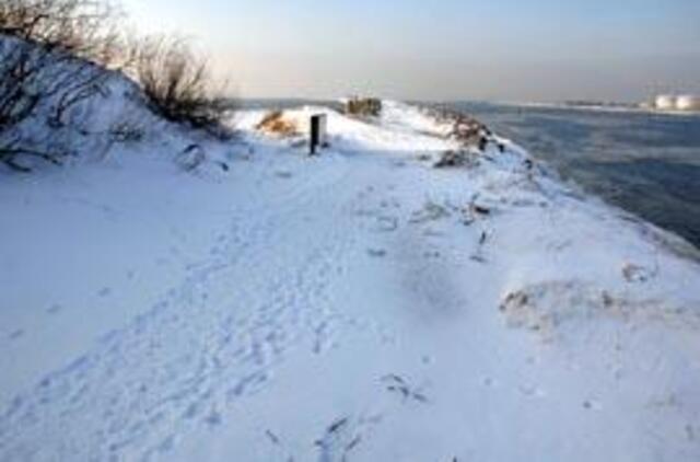 Sutvarkys Smiltynės keliuką