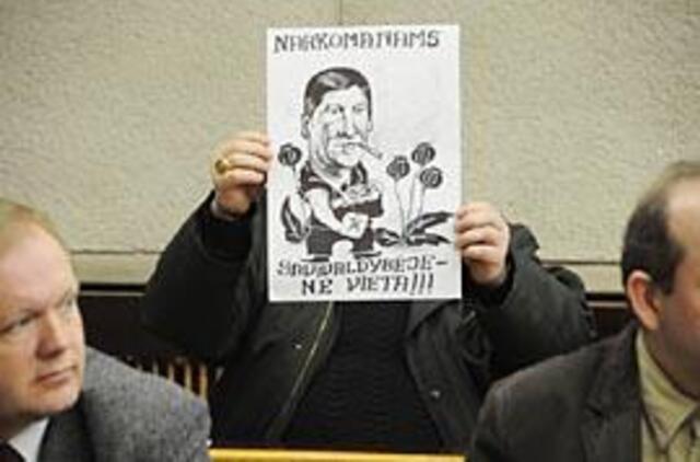 E. Sabataičiui narkotikai priminti ir Tarybos posėdyje