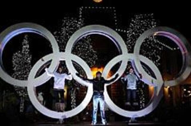 Olimpiados saulėlydis - saulei tekant