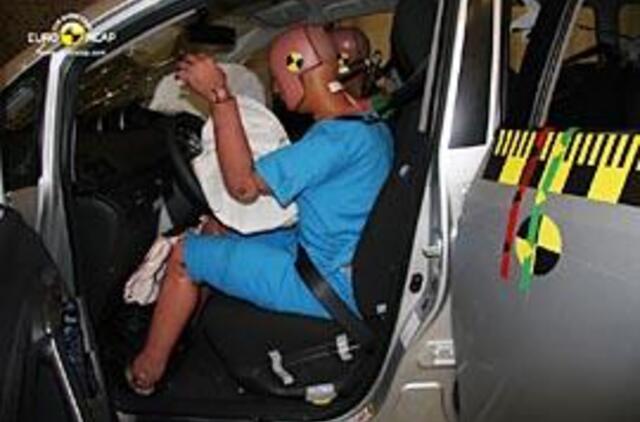 Automobilių saugumas: triumfavo "Toyota"