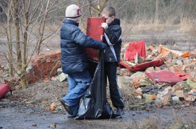Pilietiškumo tvarkyti parką nepritrūko
