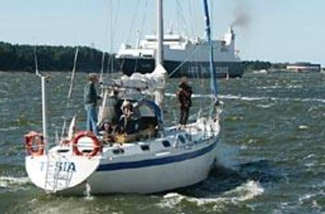 Klaipėdos uoste gerėja buriavimo sąlygos