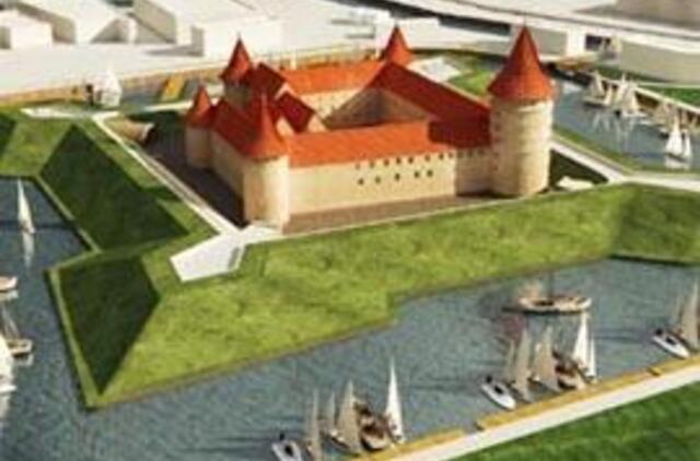 Ryškės pilies kontūrai