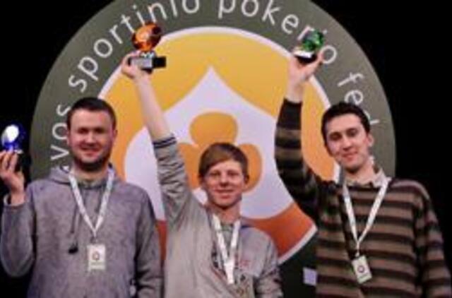 Inauguracinį sportinio pokerio turnyrą laimėjo V. Vainutis