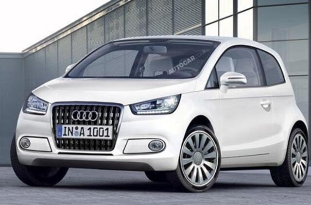 "Audi A2" sugrįš, bet tik su donoro A1 pagalba