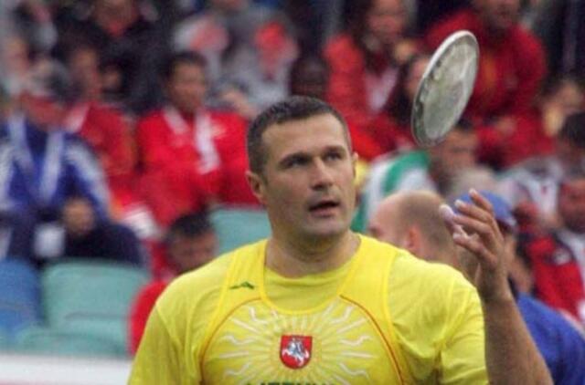 Disko metikas V. Alekna varžybose Olandijoje - penktas