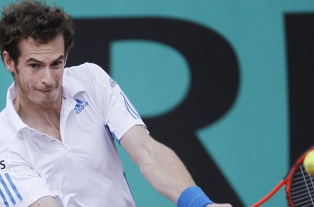 E. Murėjus pralaimėjo "French Open" aštuntfinalyje