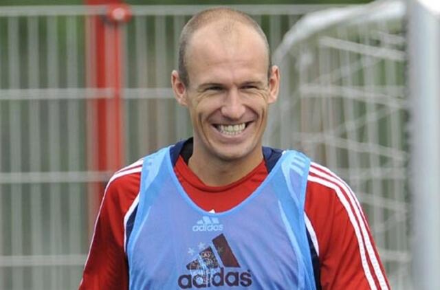 Geriausias Vokietijos futbolo čempionato žaidėjas - olandas A. Robenas