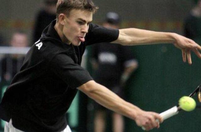 L. Grigelis su D. Evansu Italijoje pralaimėjo finale