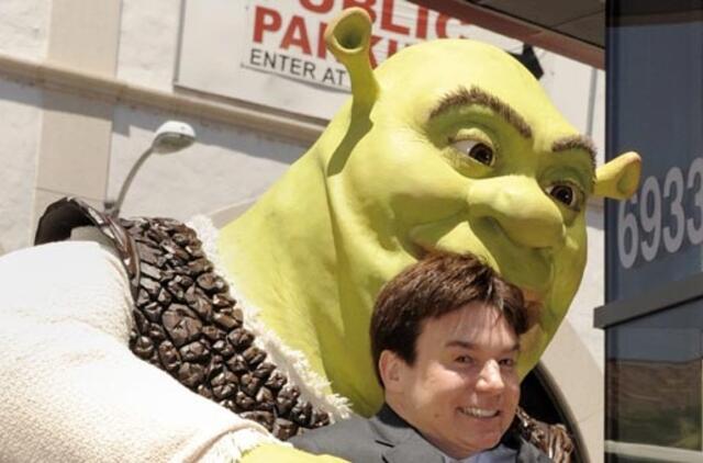 Šrekas gavo žvaigždę Holivudo šlovės alėjoje