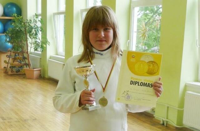 Klaipėdos fechtuotojai grįžo su medaliais