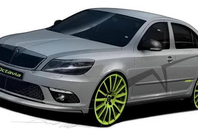 "Škoda“ savo sportiniams modeliams deda pliusus