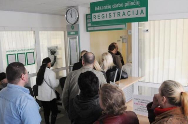 Balandis Klaipėdos darbo biržai buvo rekordinis