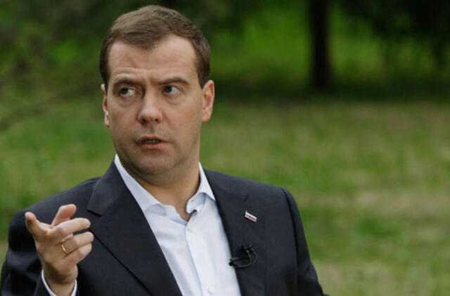 D. Medvedevas: vokiečiai teisingiau vertina sovietų vaidmenį kare nei Baltijos valstybės
