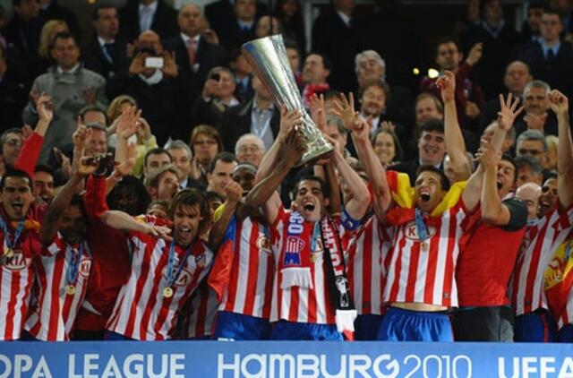 Europos lygos nugalėtojai - "Atletico" futbolininkai