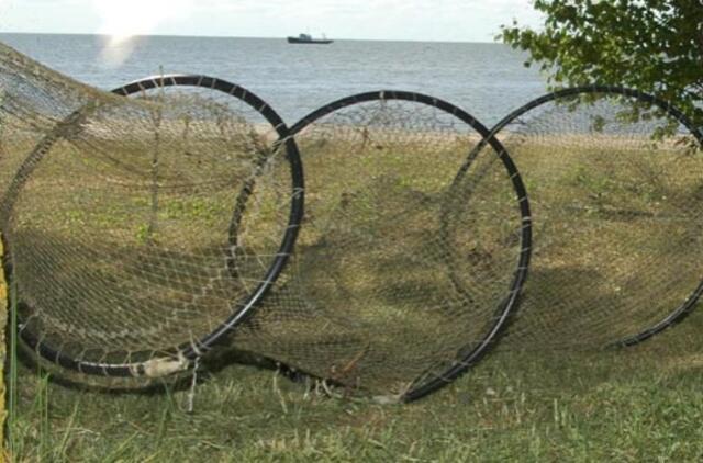 Sulaikyti tinklais brakonieriavę vyrai