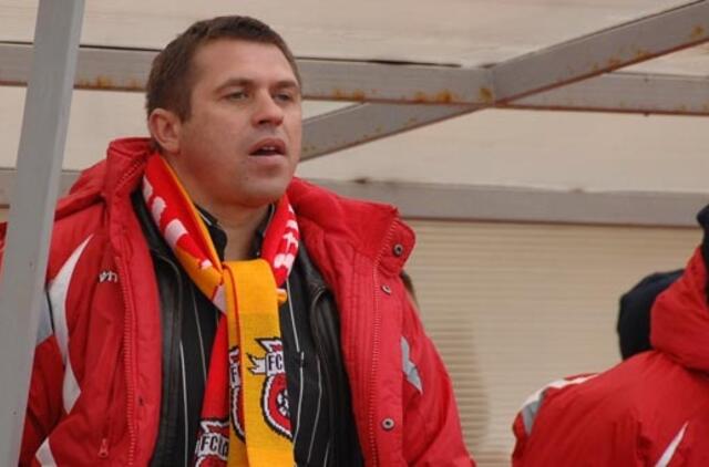 Pasitraukė FC "Klaipėda" vyr. treneris S. Mikalajūnas