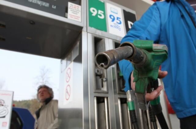 Seimui degalų kainas reikia rodyti pirštu