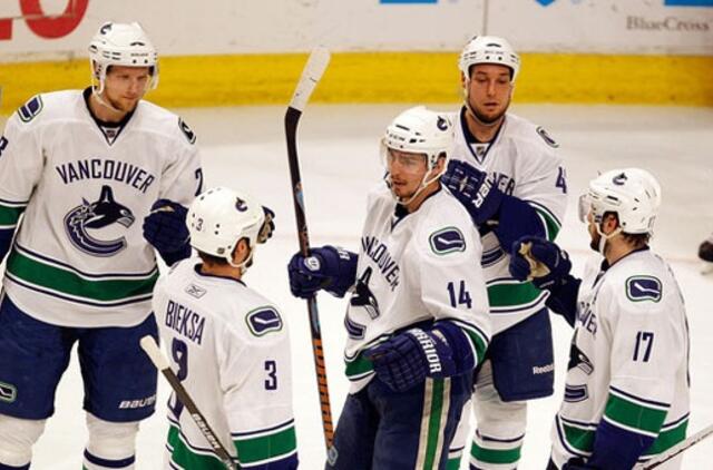 "Canucks" sušvelnino konferencijos pusfinalio serijos rezultatą