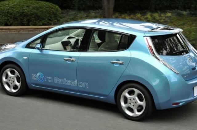 "Nissan Leaf" Europoje: iš pradžių - tik 4 šalyse