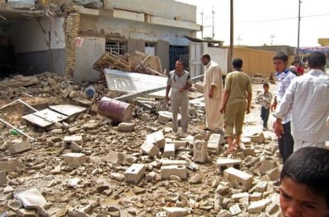 Irake išpuoliai nusinešė 75 žmonių gyvybes