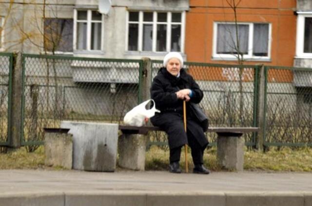 Negautą pensijos dalį numatyta išmokėti 2012 m.