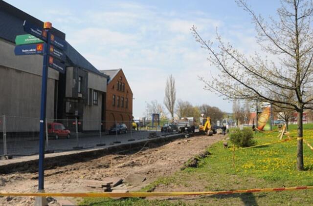 Veją statybininkai sunaikino be leidimo