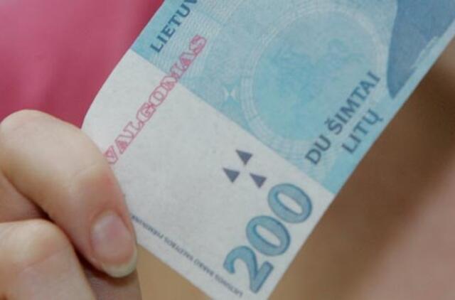 2,2 prom. girtumą šilutiškis įkainojo 200 litų