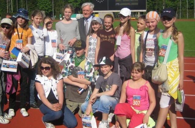 Klaipėdos moksleiviai dalyvavo "Vaikų golfo dienoje"